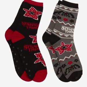Stranger Things Cozy Socks 2 pack